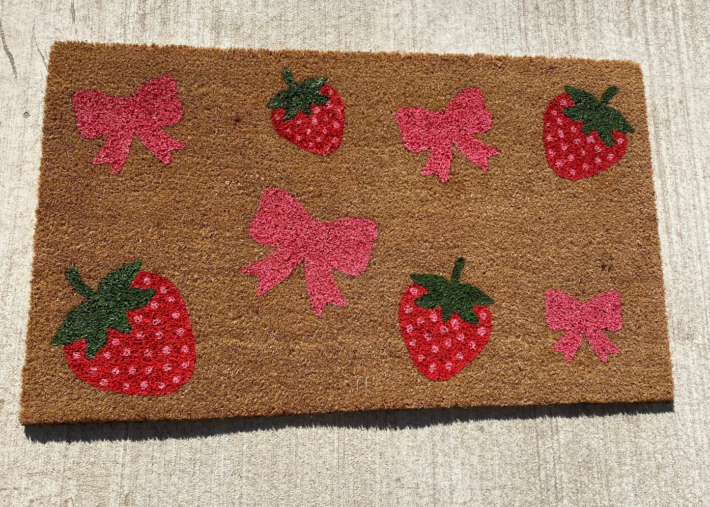 Strawberries and Bows